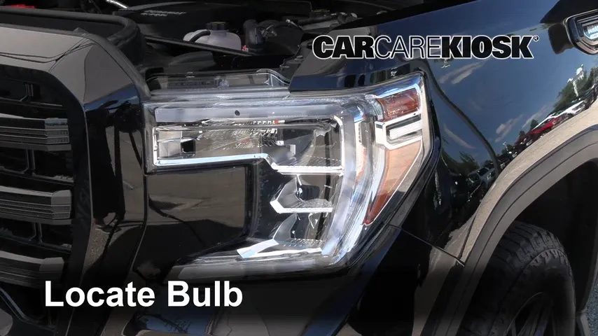 2020 GMC Sierra 1500 Elevation 3.0L 6 Cyl. Turbo Diesel Crew Cab Pickup Lights Daytime Running Light (replace bulb)